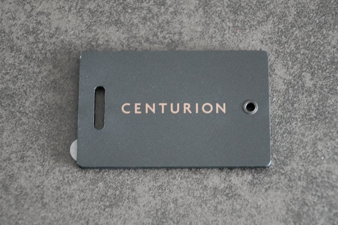 未使用品‼️AMEXブラックカード荷物用ラゲージタグ　センチュリオン ノベルティ