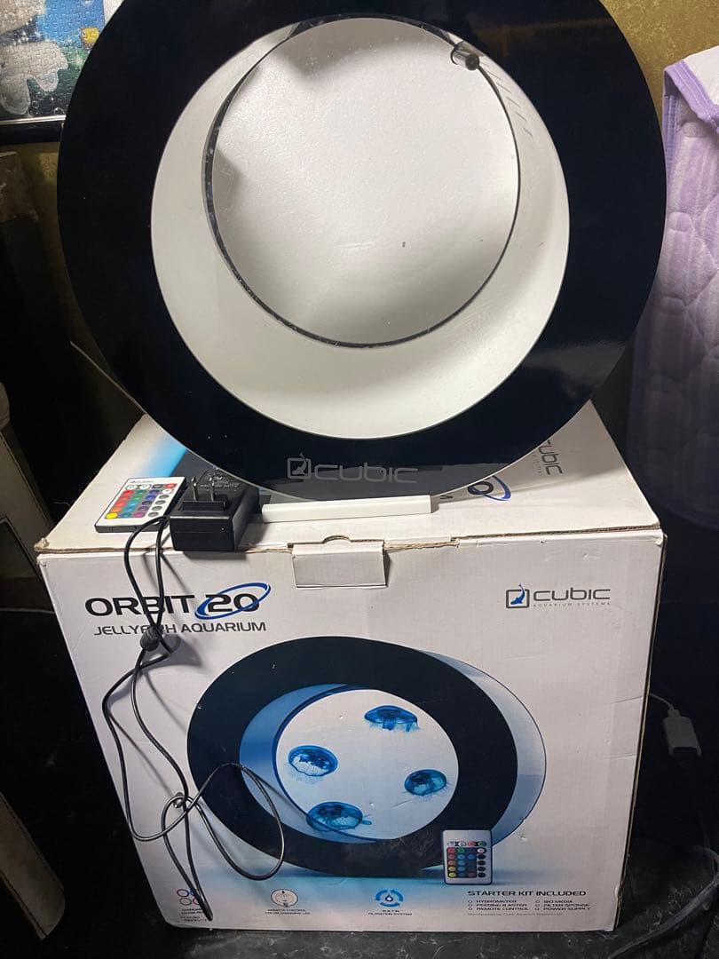 にこちゃんさんさ専用キュービック　クラゲ水槽　オービット20 ジェネレーション３