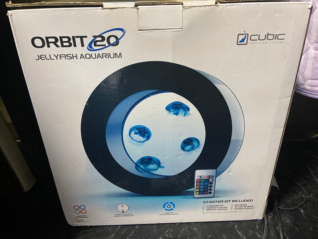 にこちゃんさんさ専用キュービック　クラゲ水槽　オービット20 ジェネレーション３