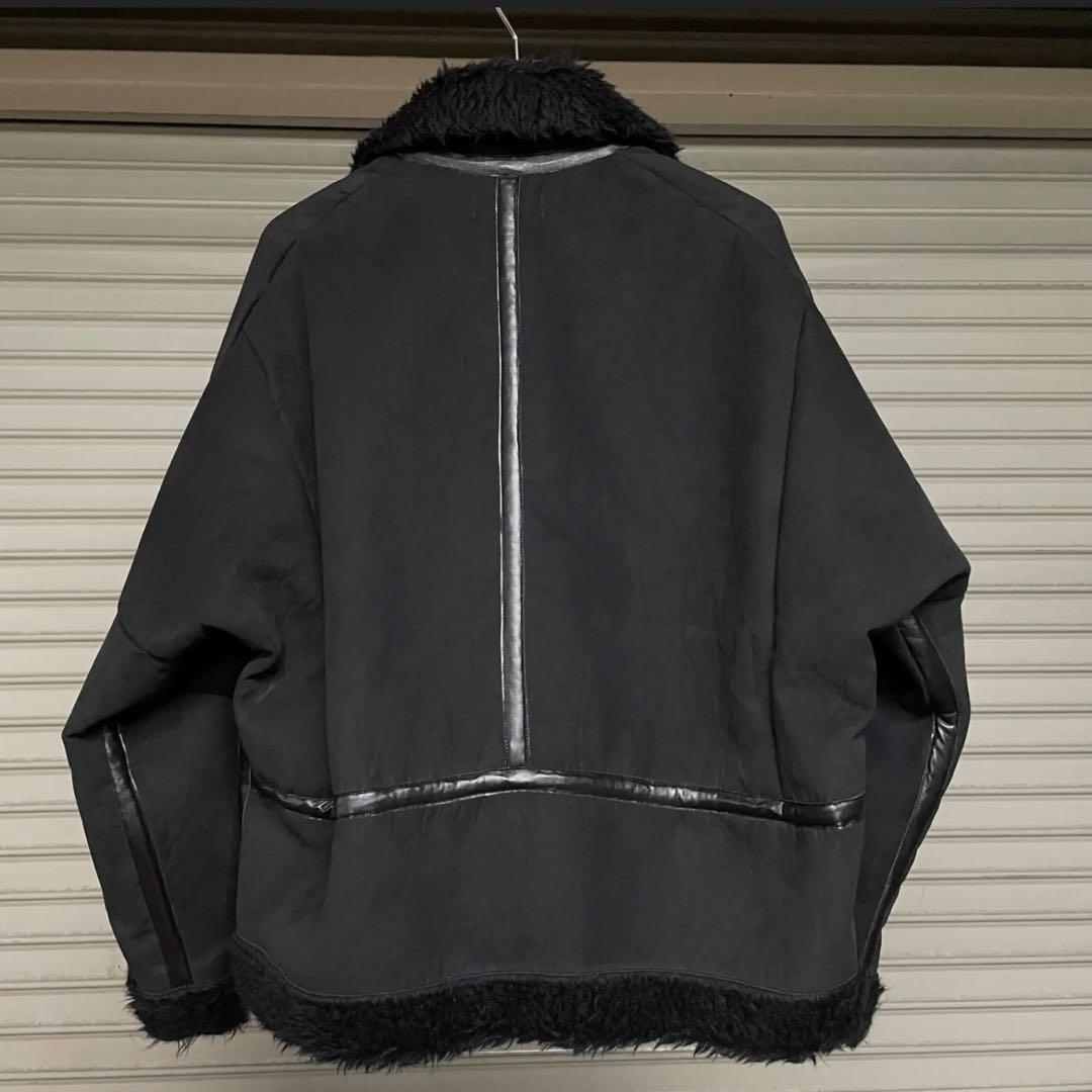 NEON SIGN ネオンサイン B-6 フライトジャケット ブラック