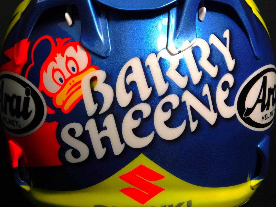 新品 Arai RX-7X バリー・シーン カスタムペイント