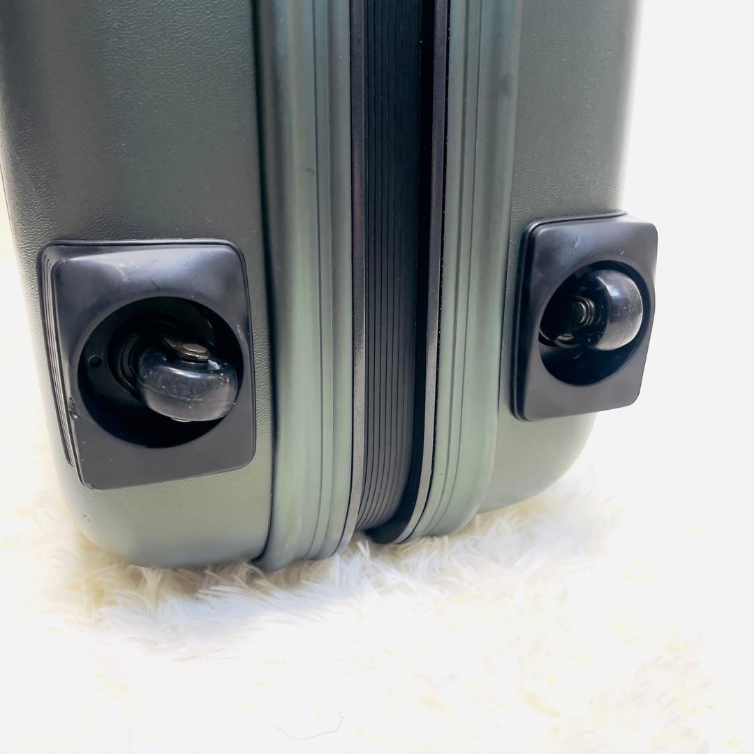 Samsonite サムソナイト スーツケース メタリックグリーン 鍵2本付き