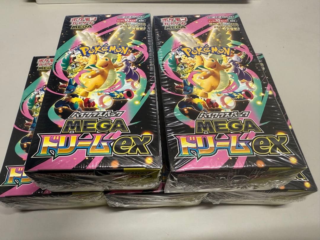 ポケカ　MEGAドリームex シュリンク付