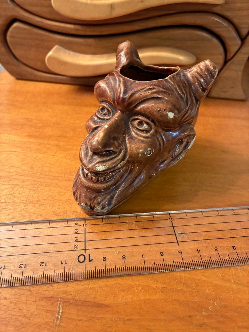 ビンテージ　デビル　悪魔　レッドデビル　ミッドセンチュリー ホラー　レトロ