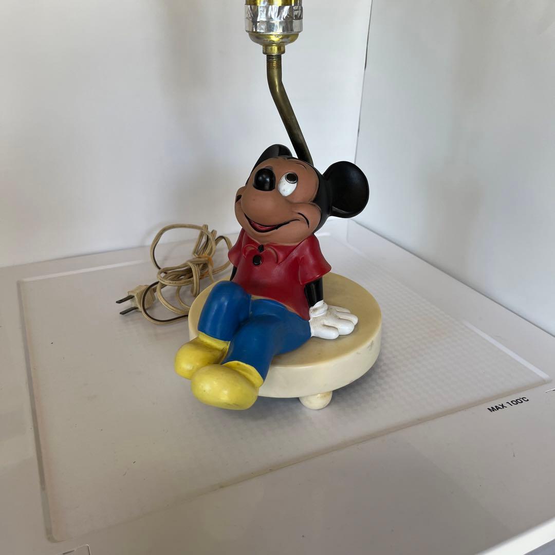 ミッキーマウス　ランプ　1970年代　ビンテージ