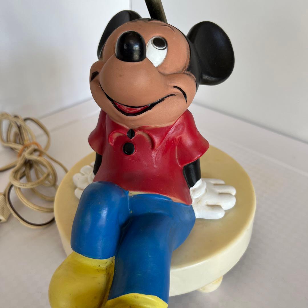 ミッキーマウス　ランプ　1970年代　ビンテージ