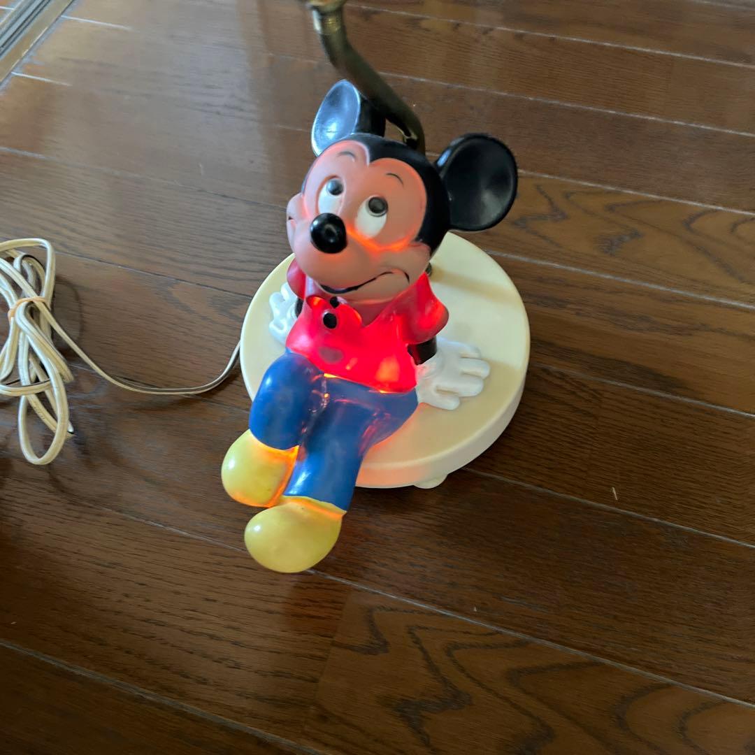 ミッキーマウス　ランプ　1970年代　ビンテージ