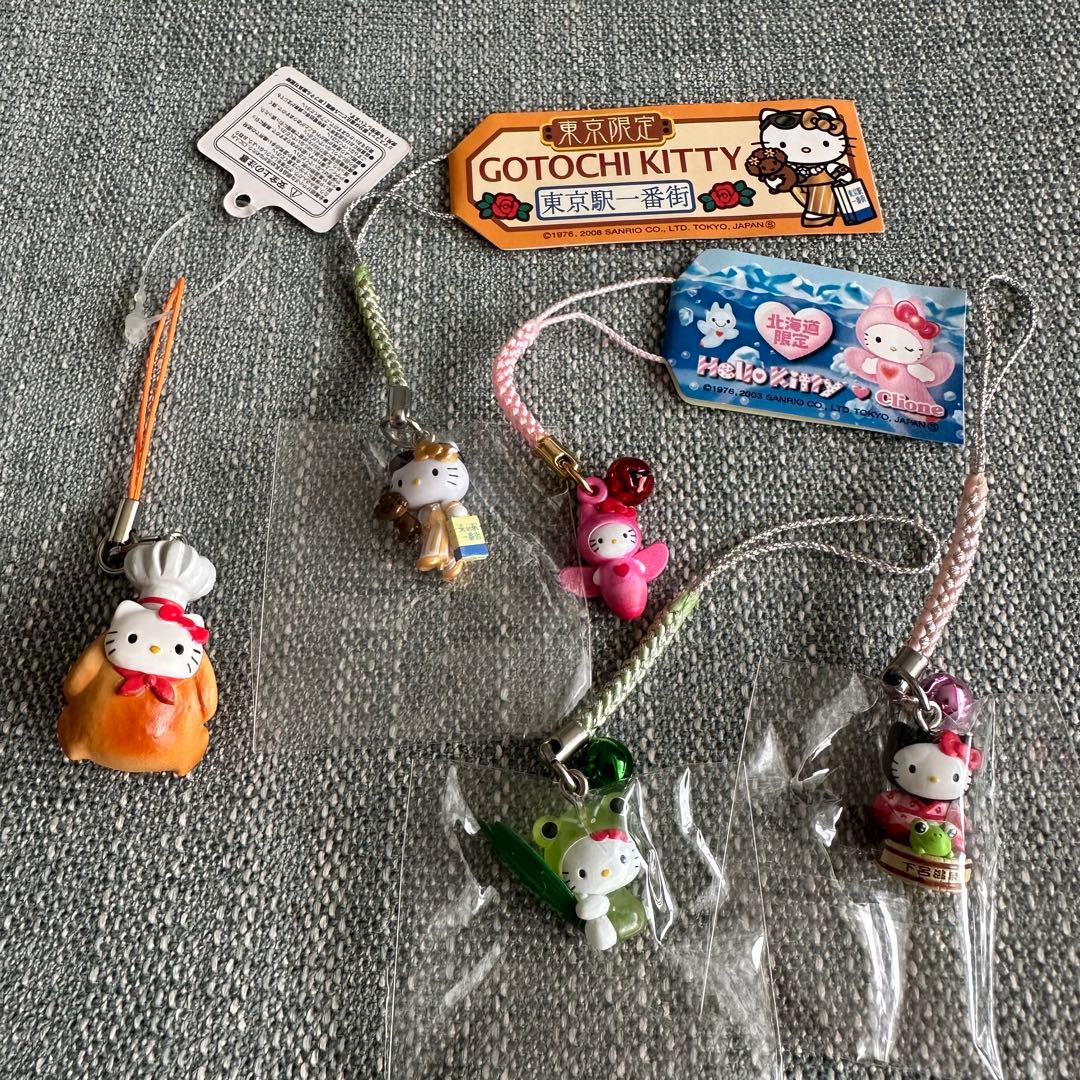 ご当地キティ　ハローキティ根付け　ストラップ　 大量　まとめ売り