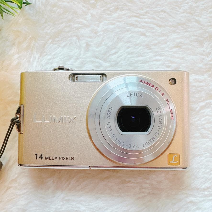 動作確認済みPanasonicパナソニックコンデジカメLUMIXDMC-FX66