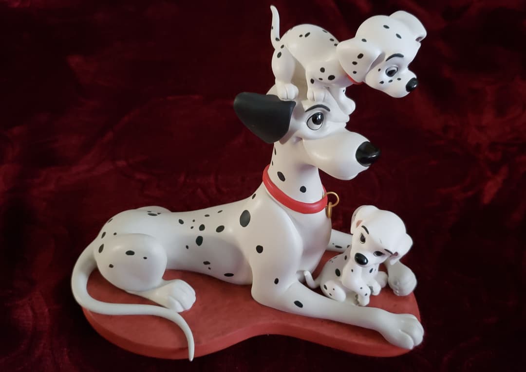 【新品未使用】WDCC 廃盤品 ディズニー 101匹わんちゃん フィギュア