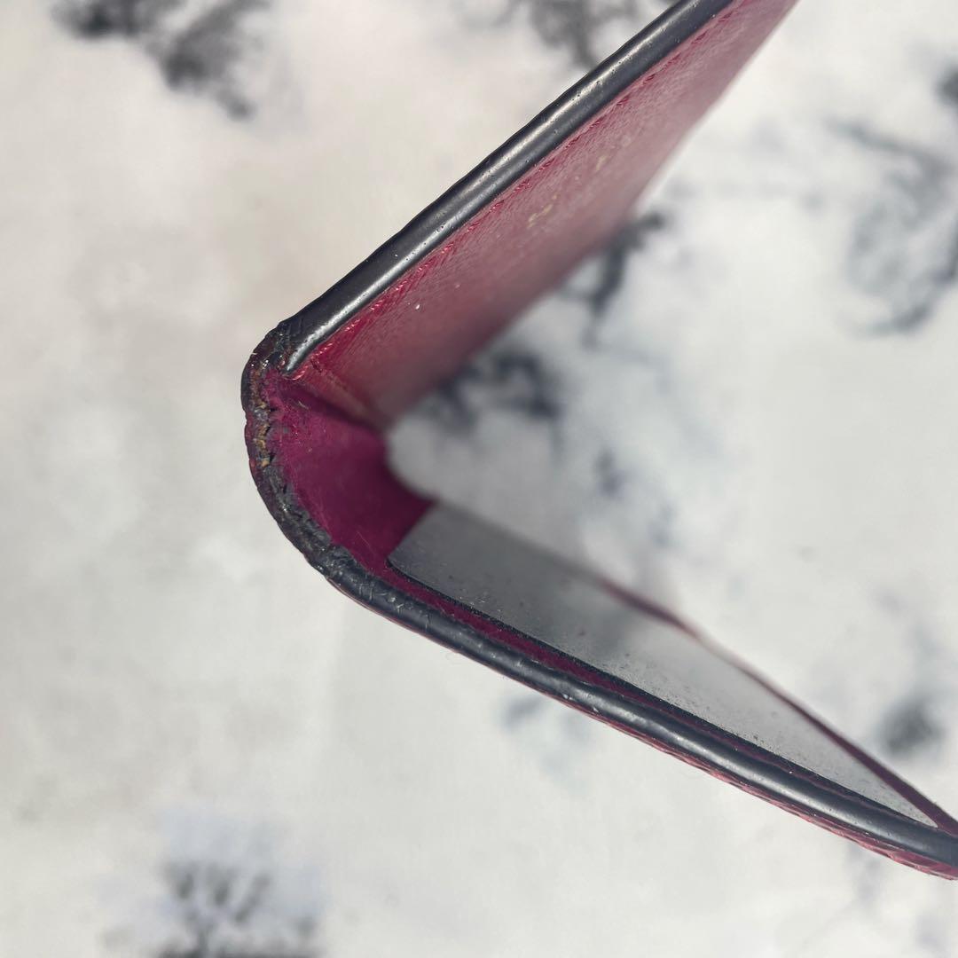 Louis Vuitton 手帳型 iPhoneケース エピフォリオ　レッド