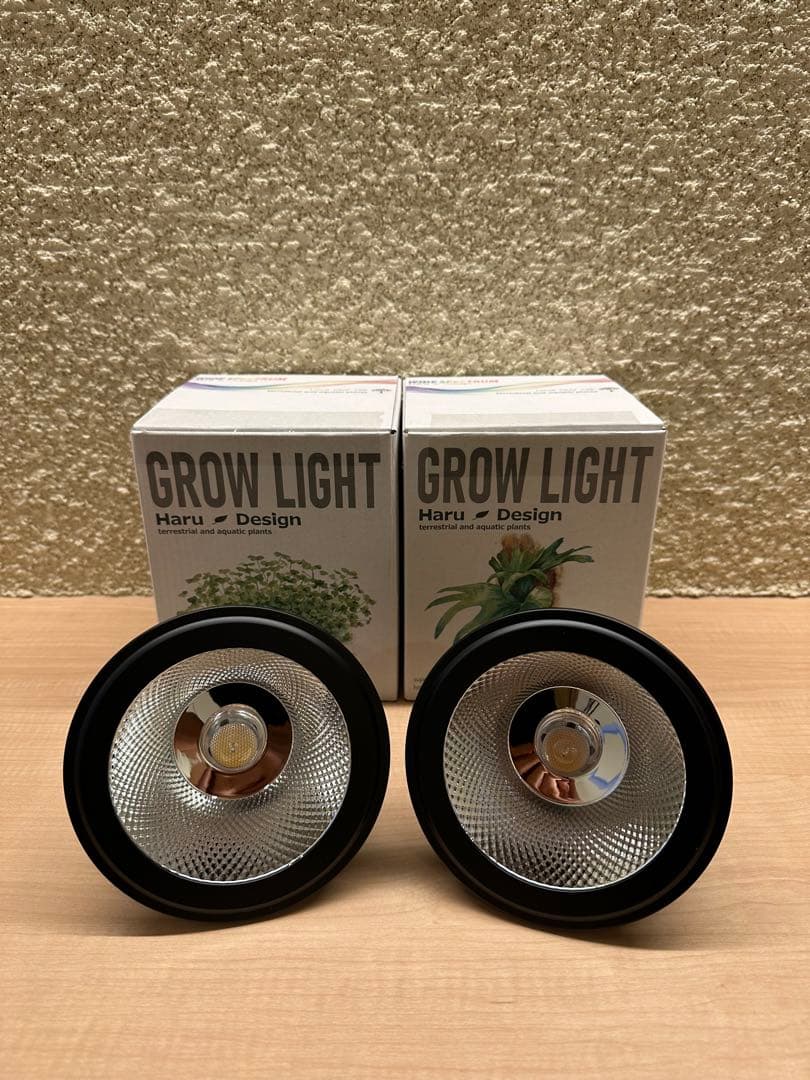 ・HaruDesign植物育成LEDライト HASU38 spec9 6K 2個