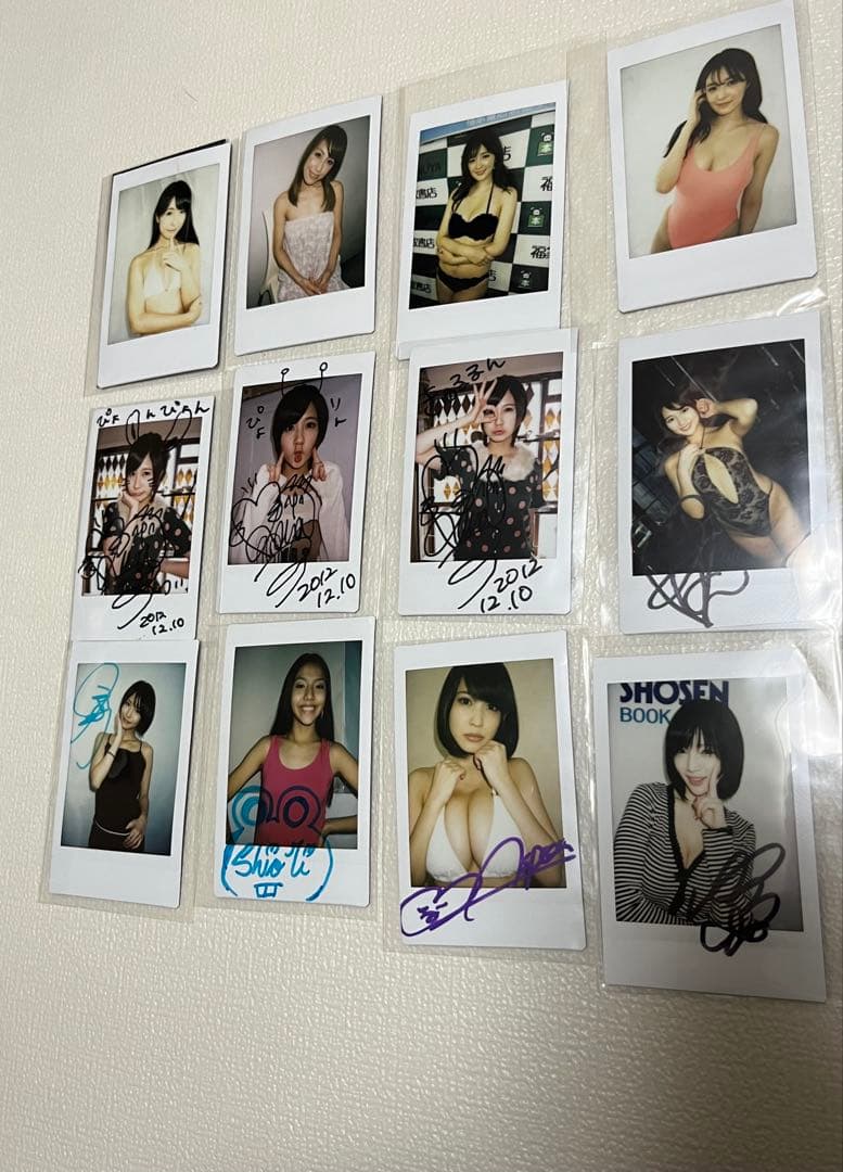 カ*ナ様 サイン入りなど　チェキセット 27枚　グラビア　アイドル