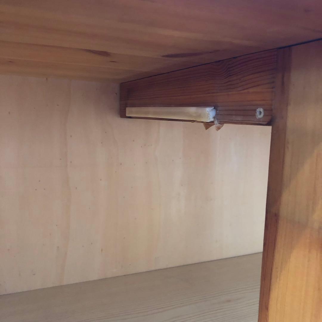 Alex　パイン無垢材　天然木　ナチュラルウッド カントリー風キャビネット