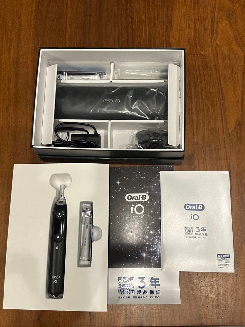 美品 Oral-B iO Series 10 Cosmic Black 本体