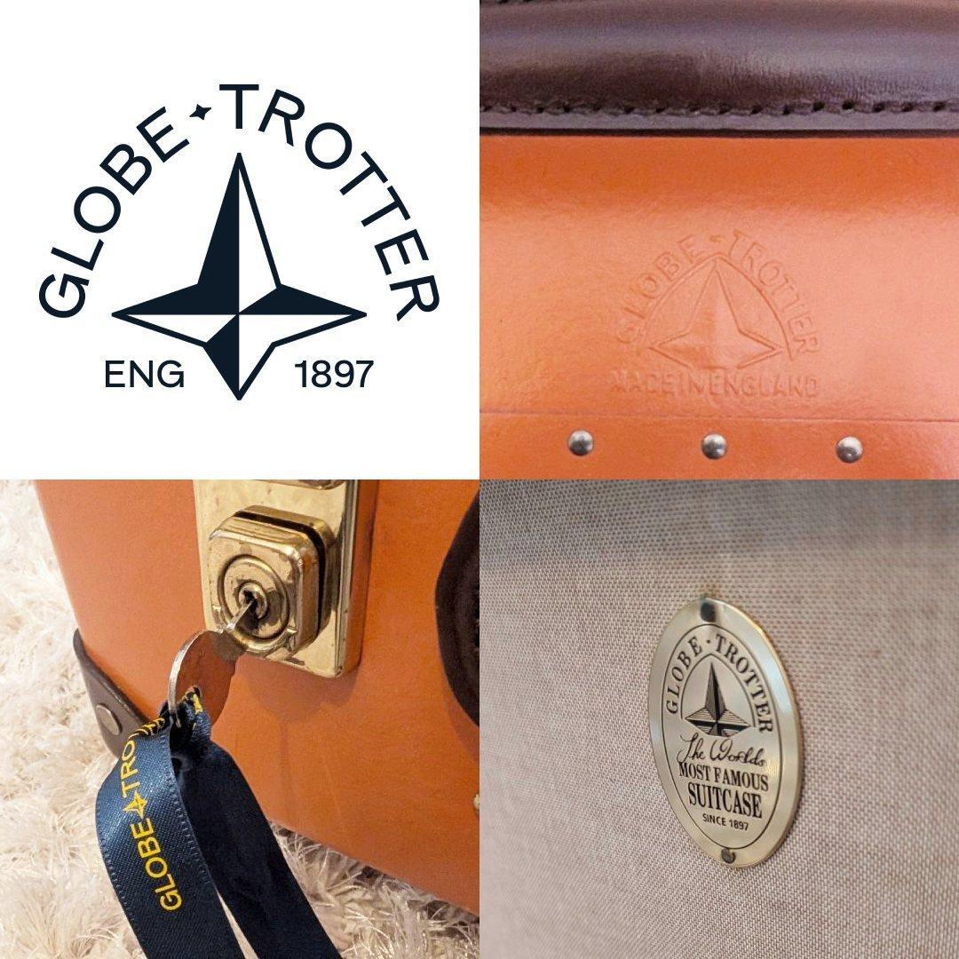 美品★グローブトロッター２輪センテナリー18インチ３０Lトロリースーツケース中古