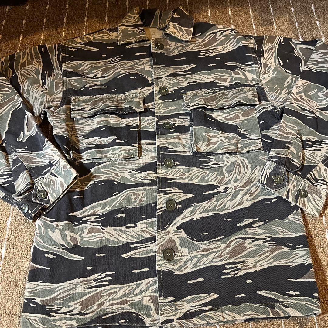 60S ベトナム戦　タイガーストライプ　タイガーカモ　ジャケット