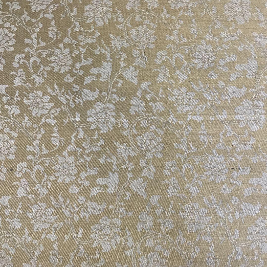 K茶道具　掛軸　絹本山水大立軸　上海外文書店扱い品　紙箱　S1004KJ