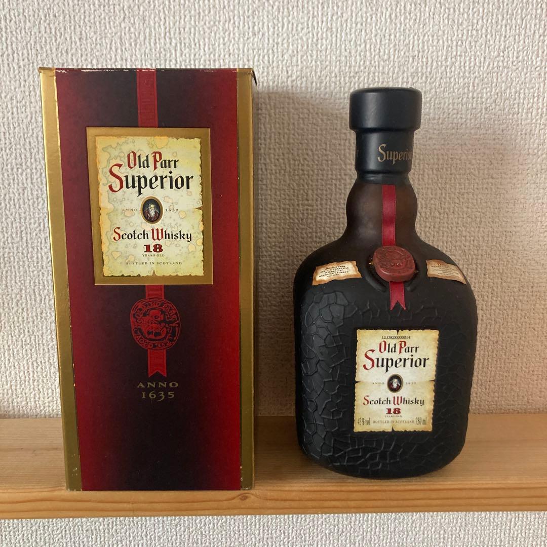 Old Parr Superior 18年 スコッチウイスキー 750ml