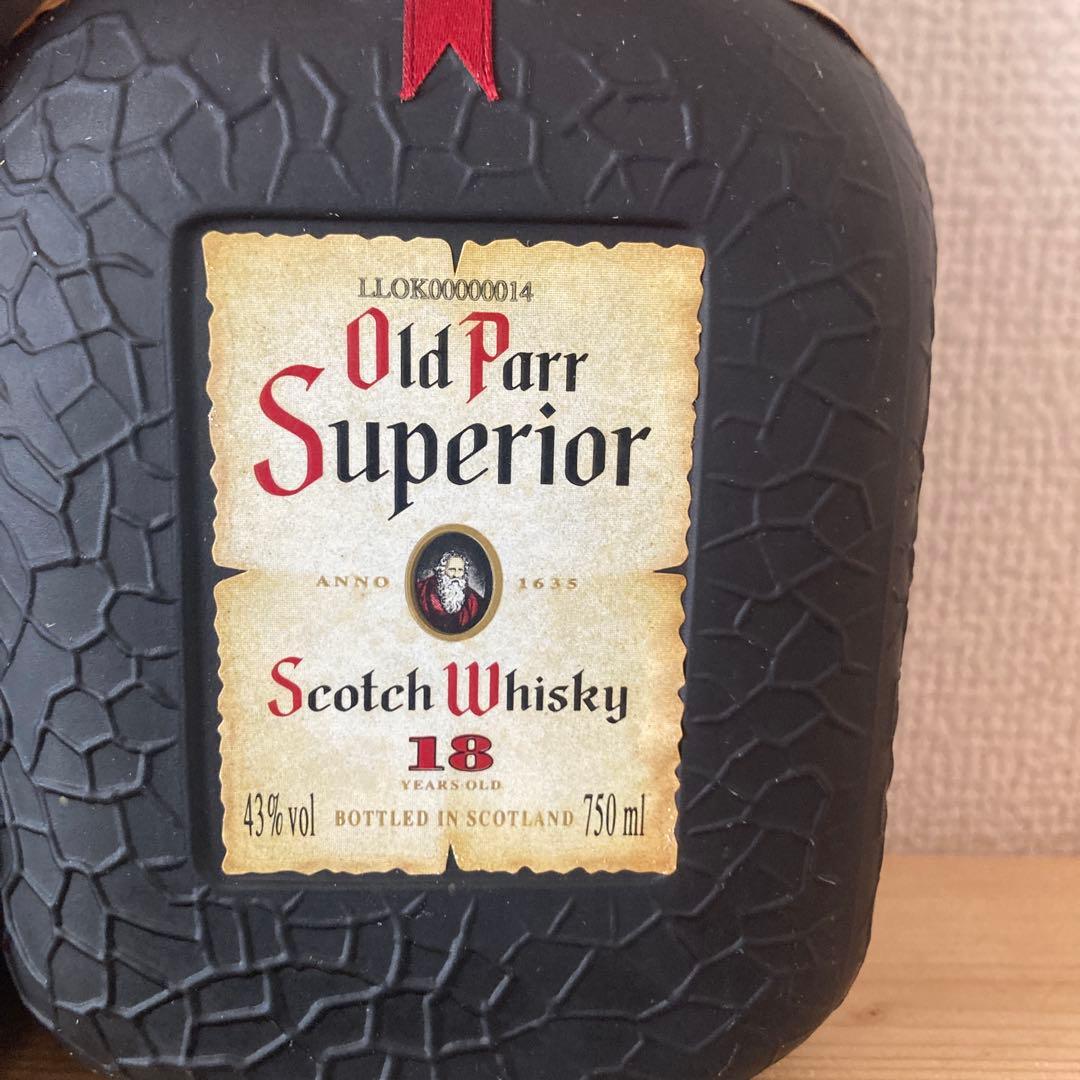 Old Parr Superior 18年 スコッチウイスキー 750ml