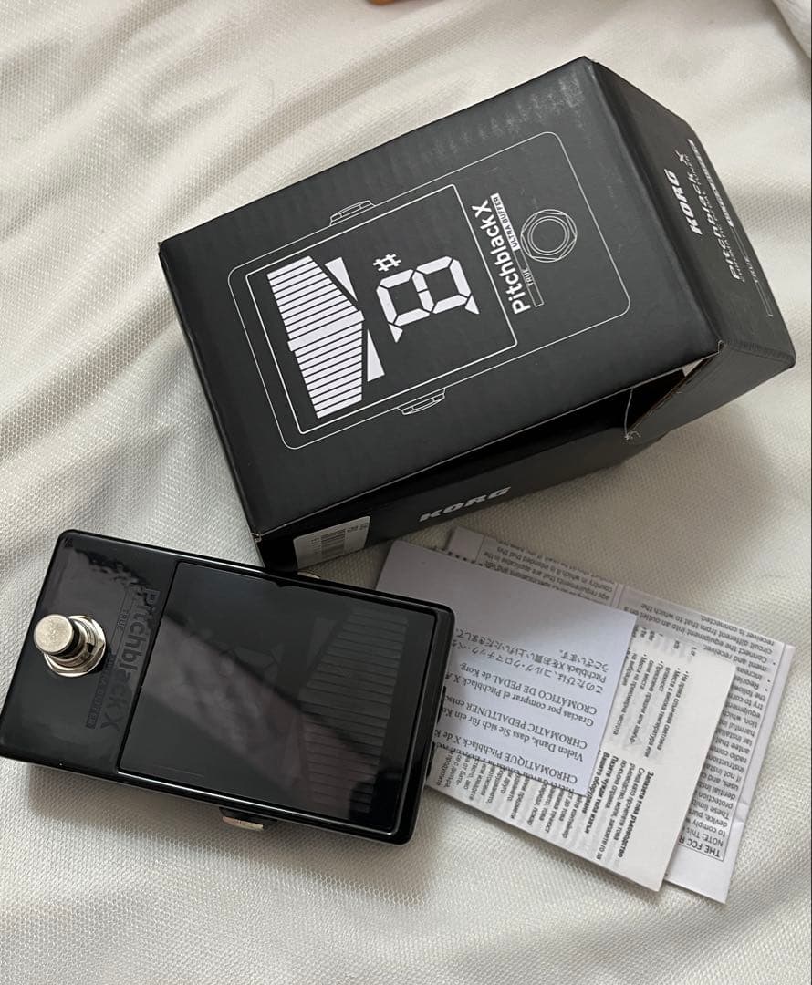 KORG Pitchblack X デジタルチューナー