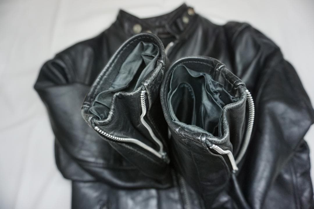 t*o様 Schott 641 シングルライダース オリジナル 擦れ下地露出 3