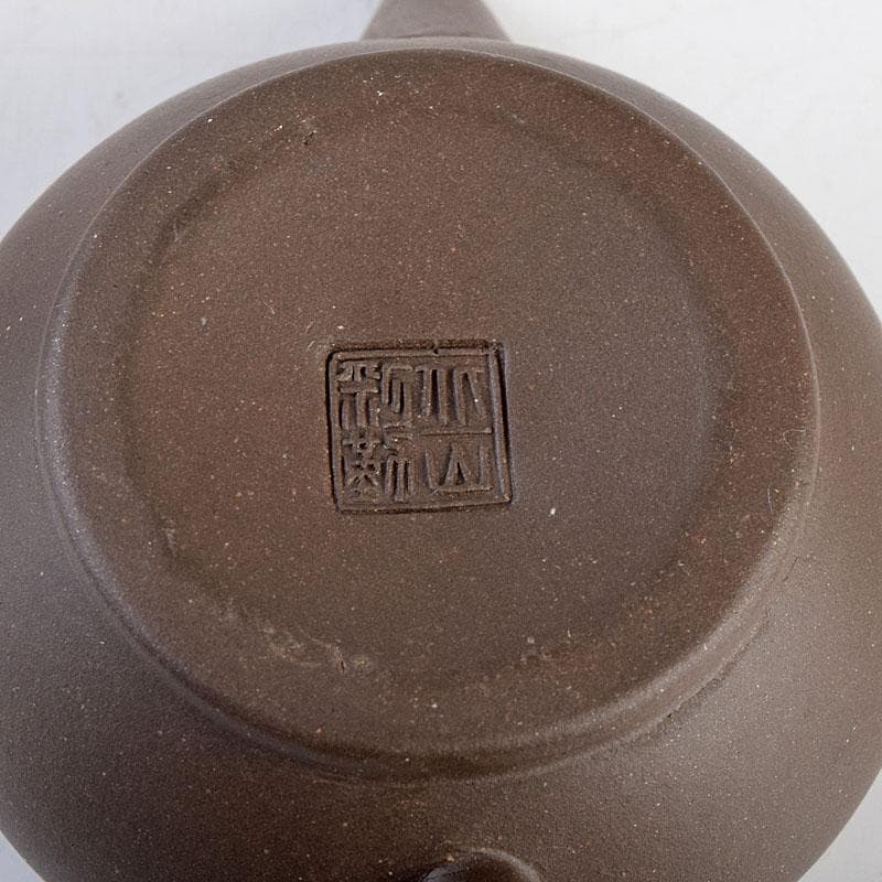 中国　紫砂　紫泥　急須　茶壷　在銘　C　9272