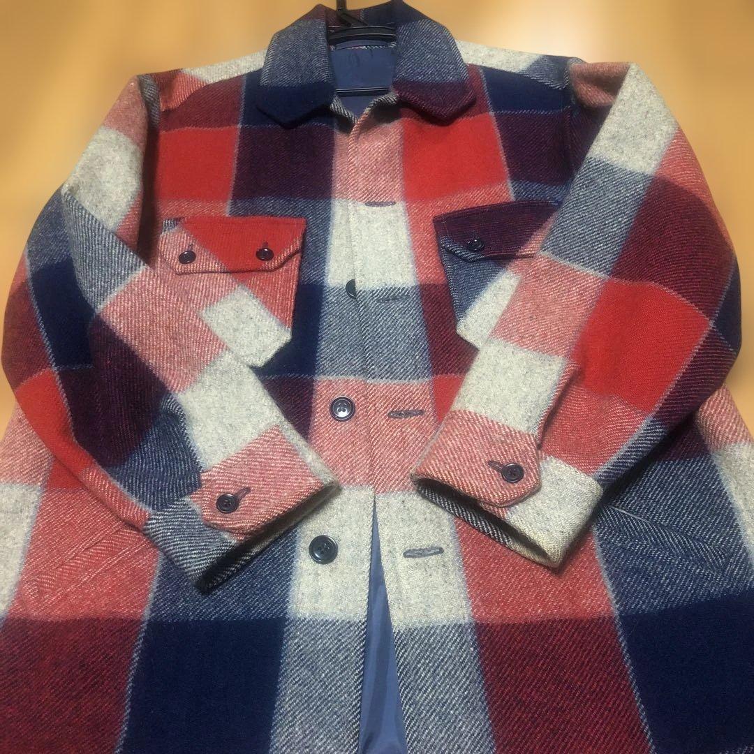 FUKUZŌ フランネルチェックジャケット Lサイズ