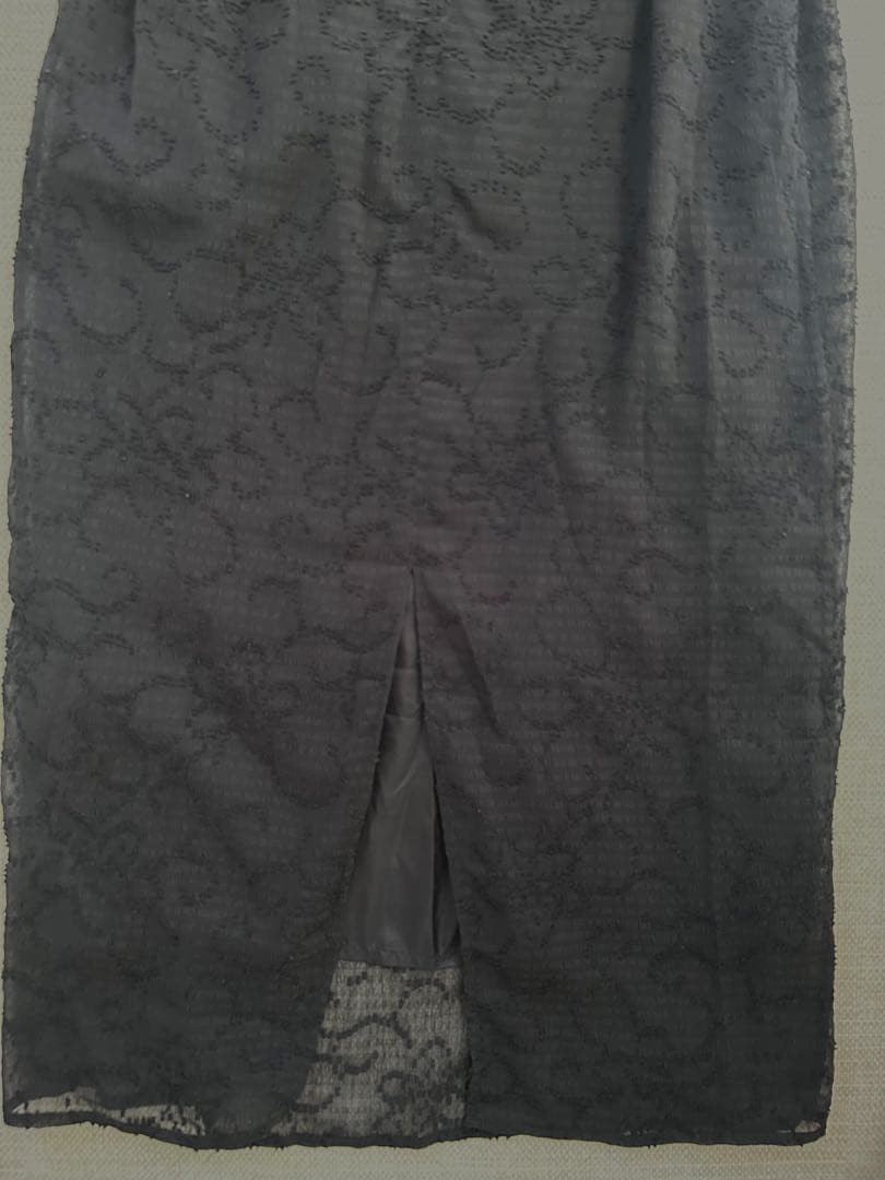 Knuth Marf back open sheer dress Mサイズ