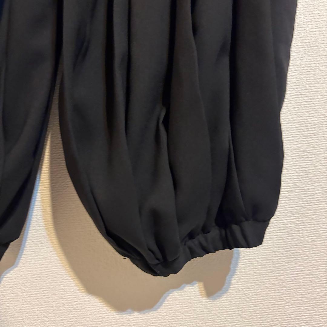 ENFOLD PLEATS TROUSERS ブラック 38