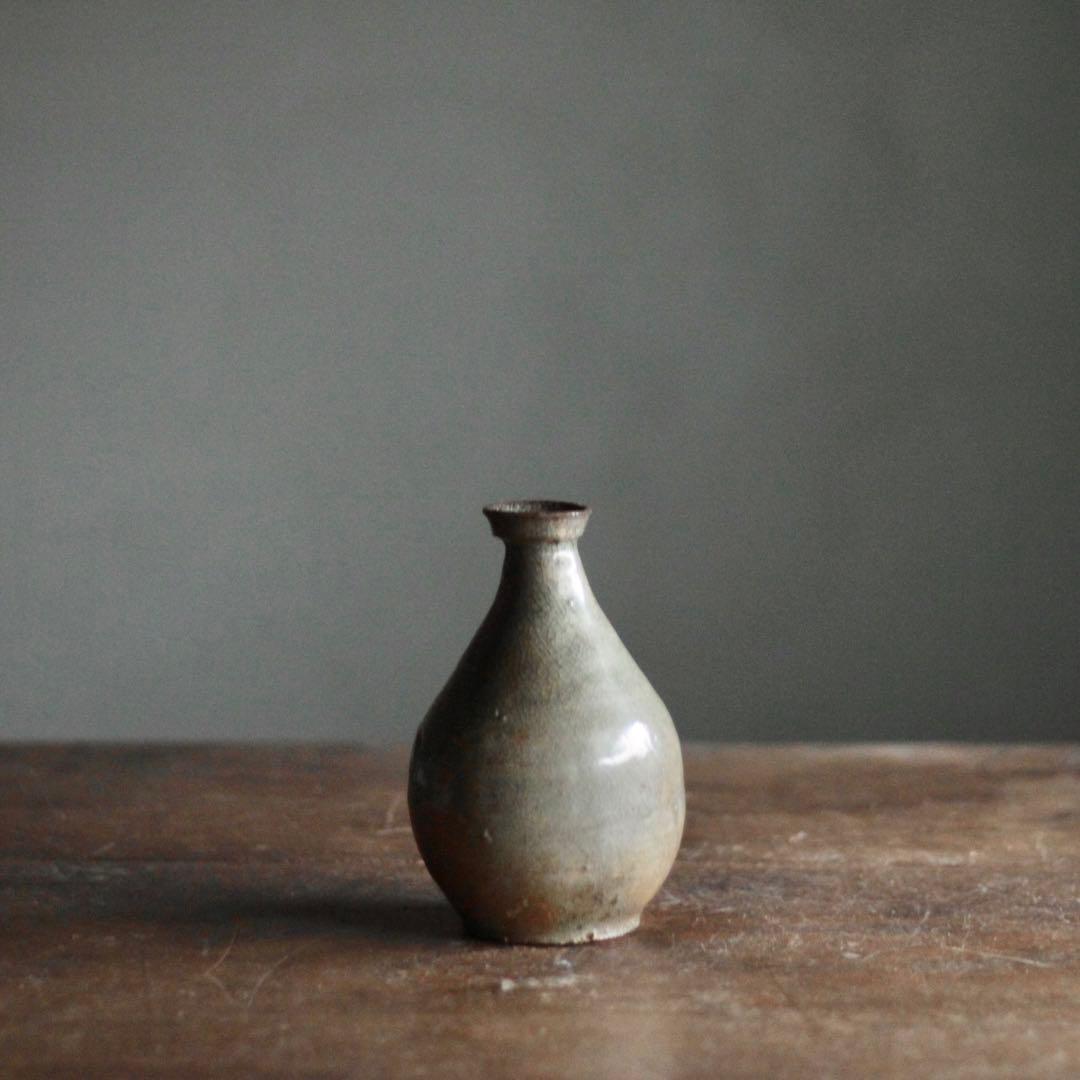 高麗青磁 徳利 容量約200ml 独酌に 古美術 古道具 アンティーク 朝鮮美術