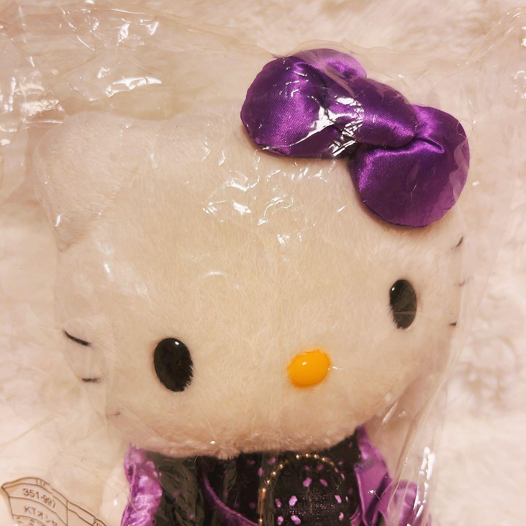 希少レア　ハローキティ　オシャレドール　ぬいぐるみ　サテン　平成レトロ　サンリオ