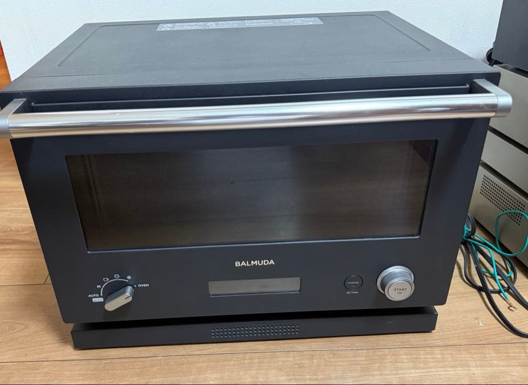 BALMUDA K04A-BK オーブンレンジ 2021年製　難あり