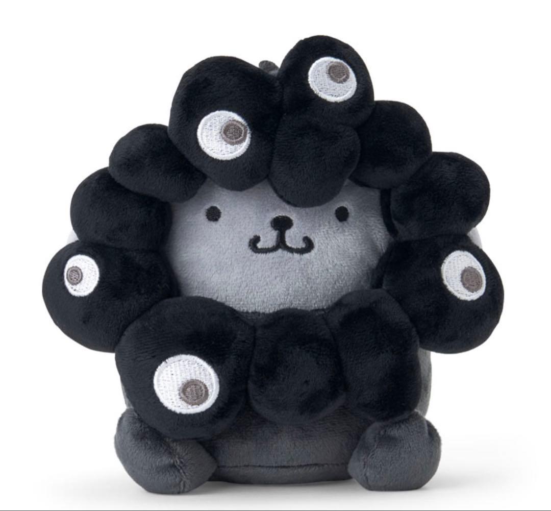 ポムポムプリン EXPO2025 ミャクミャク なりきりぬいぐるみM　ブラック