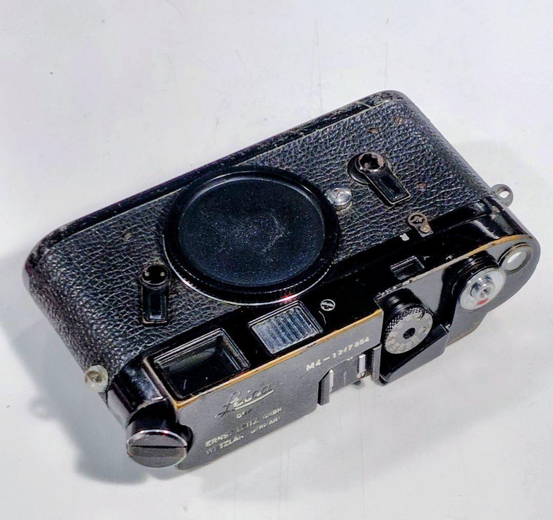 【OH済み】056_Leica M4 Body 黒塗り　124万台