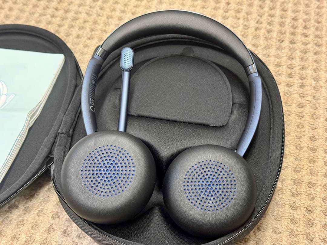 Anker PowerConf H700会議用ヘッドセット ワイヤレスヘッドホン