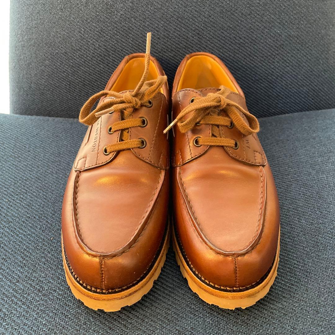 美品　J.M.WESTON/690 YACHTING DERBY OAK 5C