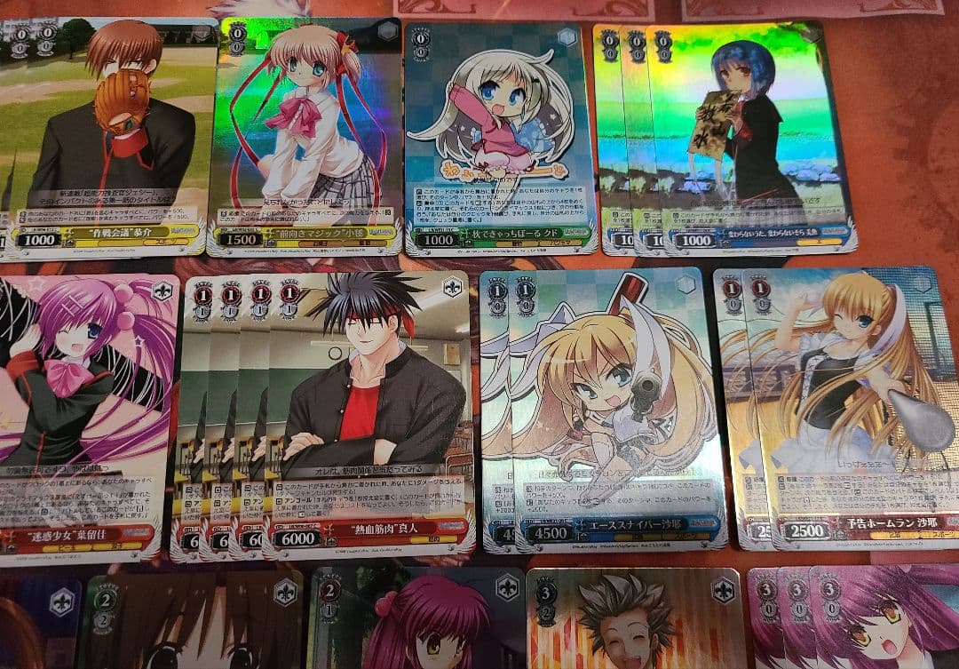 高レアリティ　リトルバスターズ　リトバス　Key　デッキ　ヴァイスシュヴァルツ