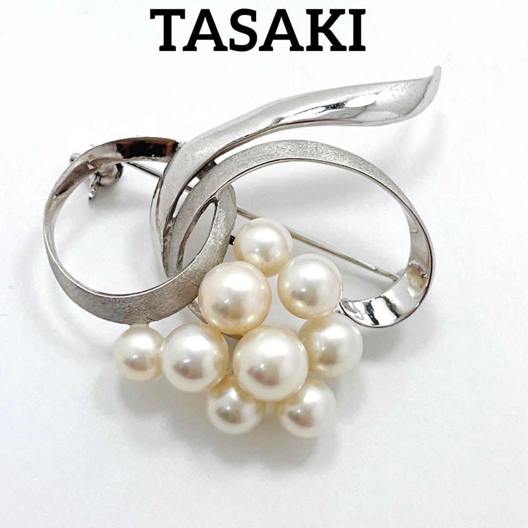 田崎真珠　TASAKI タサキ パール　ブローチ　コサージュ