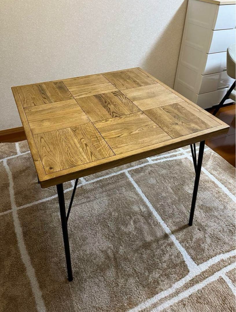 a.depeche アデペシュ ラムスカフェテーブル　ダイニングテーブル