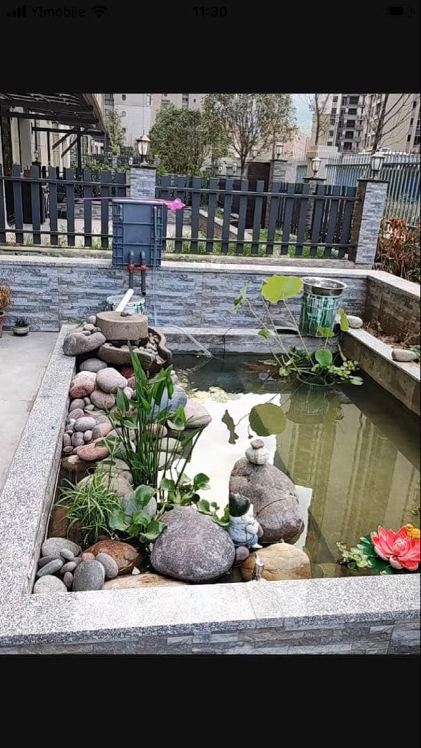 45wポンプ付きろ材満タンフルセット水槽池用フィルター 万能濾過器、濾過装置大