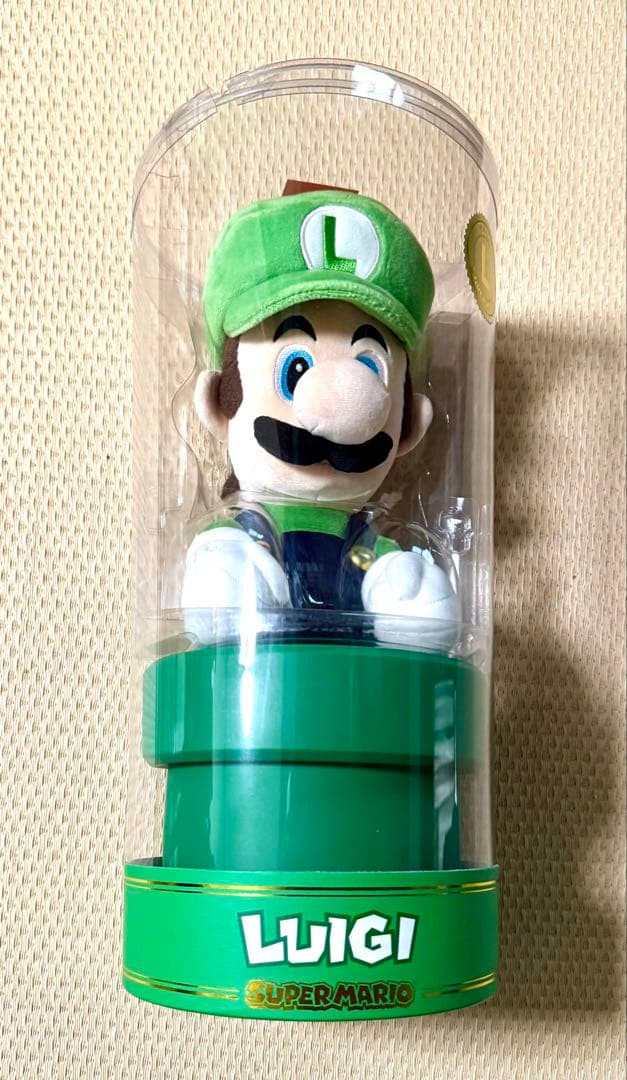 ルイージ スーパーマリオ 38cmフィギュア