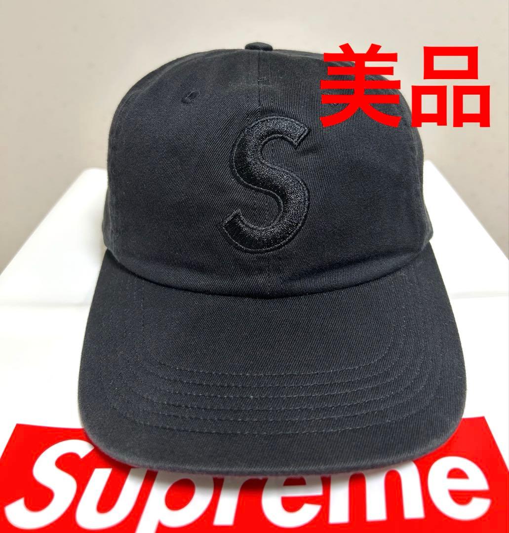 24H以内発送 完売品 黒 Tonal S Logo 6-Panel Cap