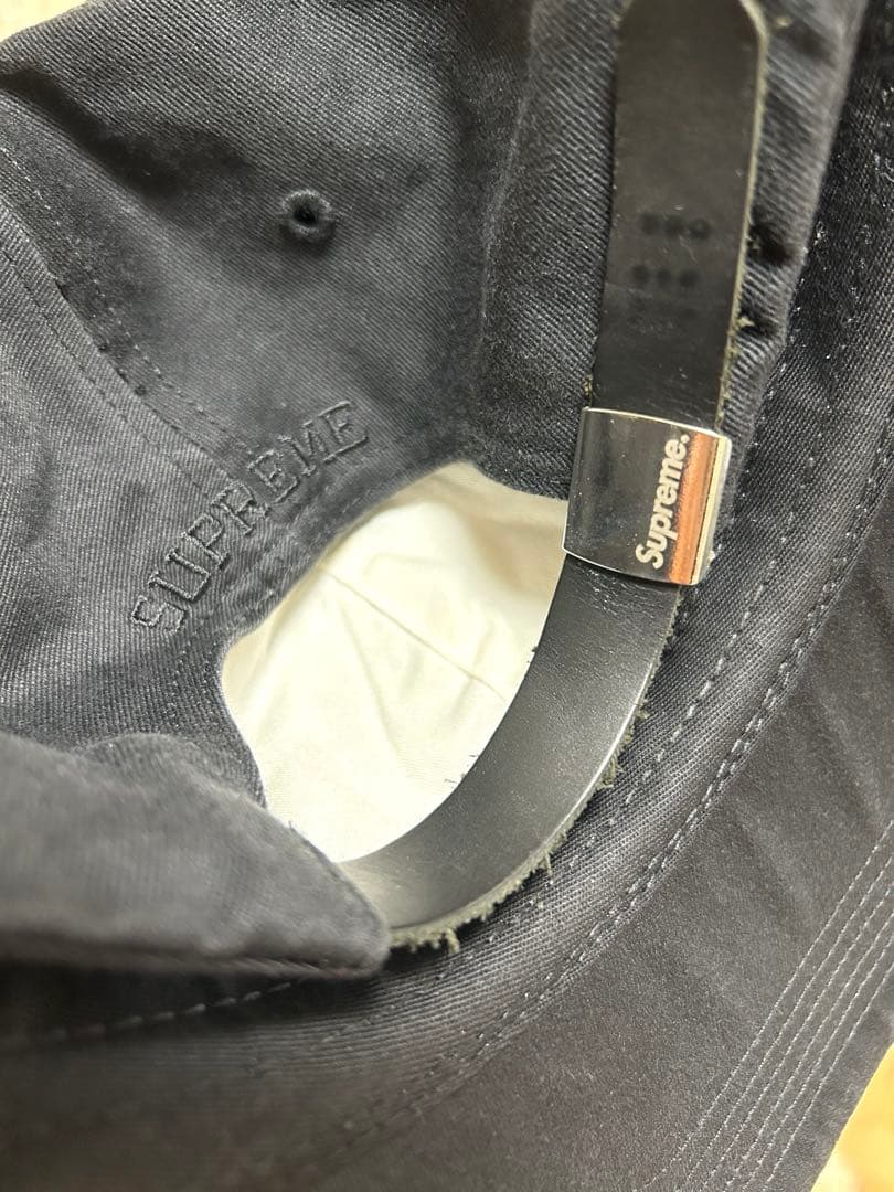 24H以内発送 完売品 黒 Tonal S Logo 6-Panel Cap