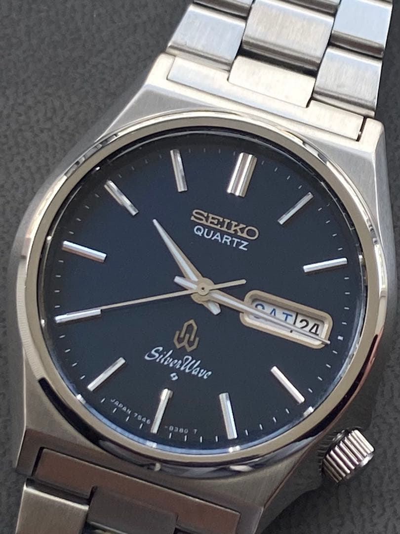 セイコー SEIKOシルバーウェーブ　希少モデル　アンティーク　極美品