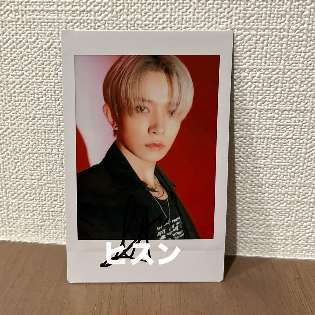 ENHYPEN ヒスン　FATE チェキ　直筆サイン