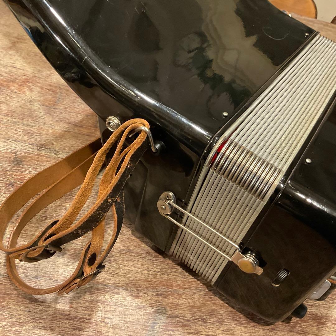 YAMAHA ヤマハ アコーディオン 25鍵盤 BLACK ブラック 黒 レトロ