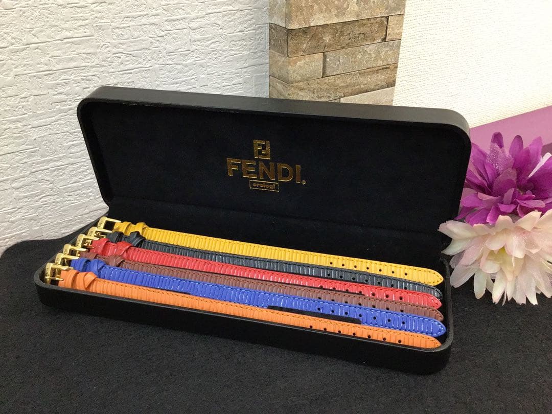 FENDI カメレオン　チェンジベルト レディース　6本セット　ベルトのみ