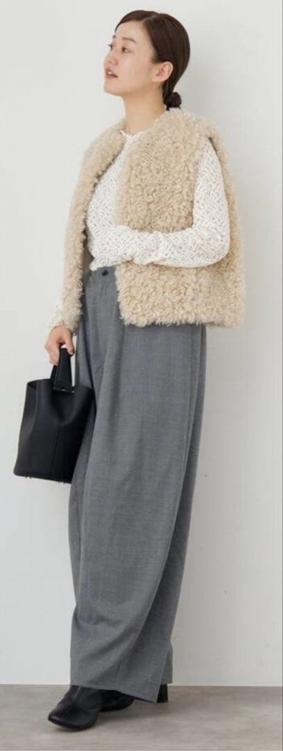 新品　IENA イエナ　コクーンパンツ　36 グレー　タグ付き　完売品