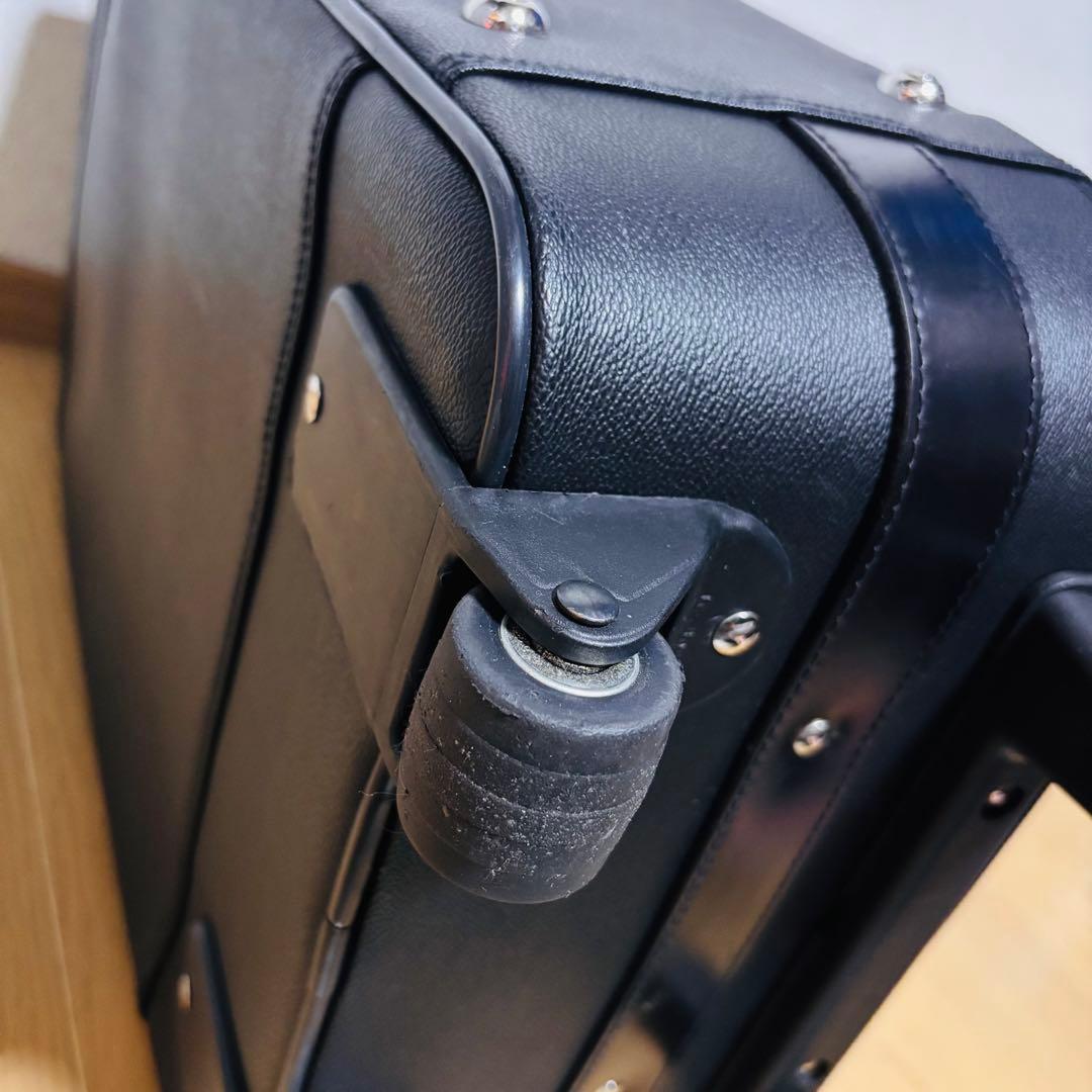 kmyss811様用【レア物 】ポロ　ラルフローレン レザー キャリーケース　黒